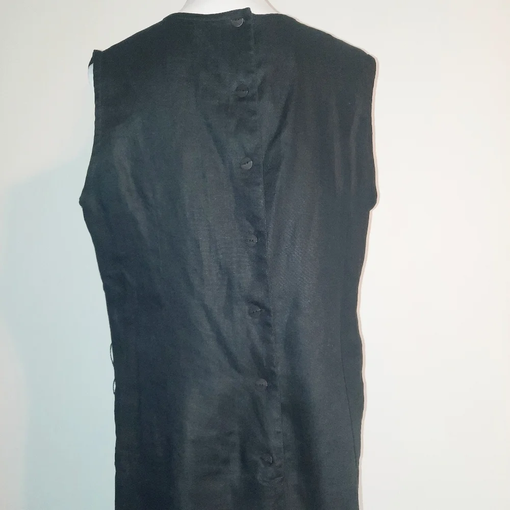 Linen Maxi Dress Size 18 - Picture 7 of 13